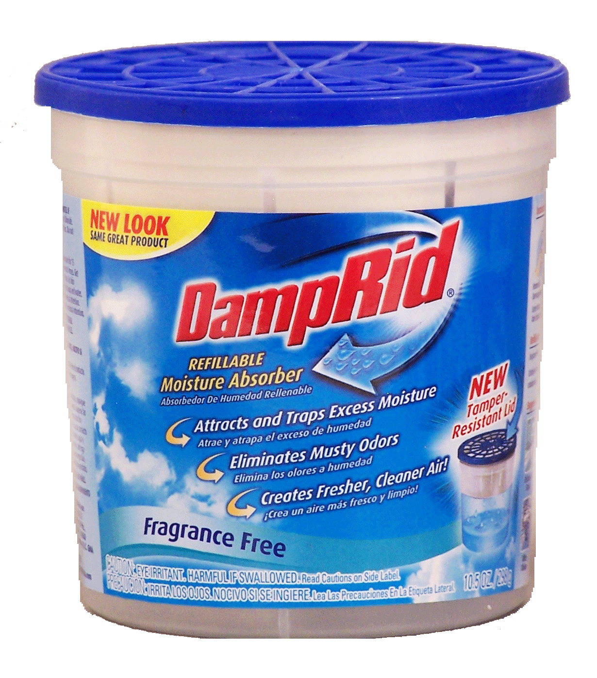 DampRid  refillable moisture absorber, elminates musty odors, fragrance free Full-Size Picture